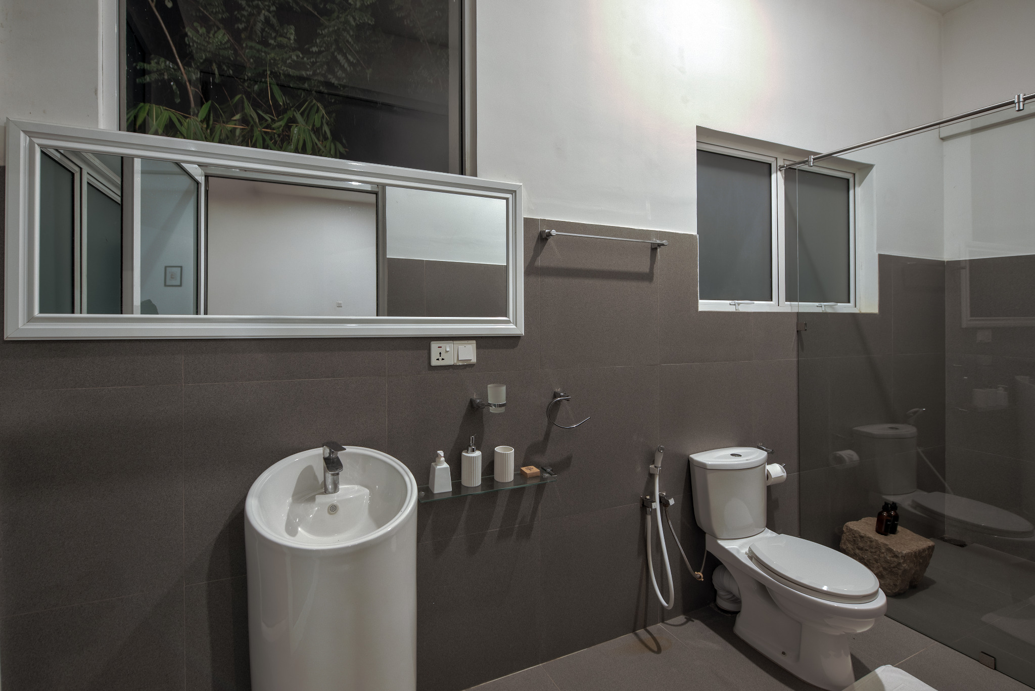 Attached bathroom