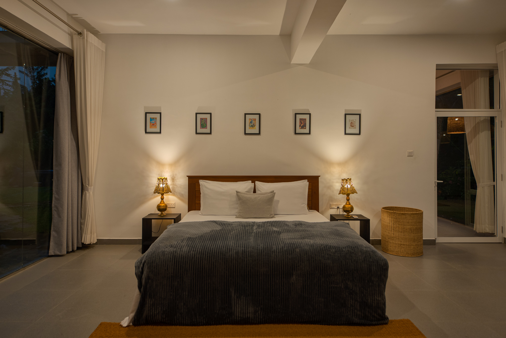 Second view of bedroom interior